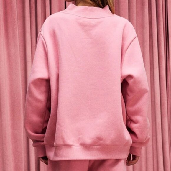 Parke Valentine’s Day Limited College Fit Pullover Sweatshirt Pink Cozy🤩🤩 - Picture 7 of 7